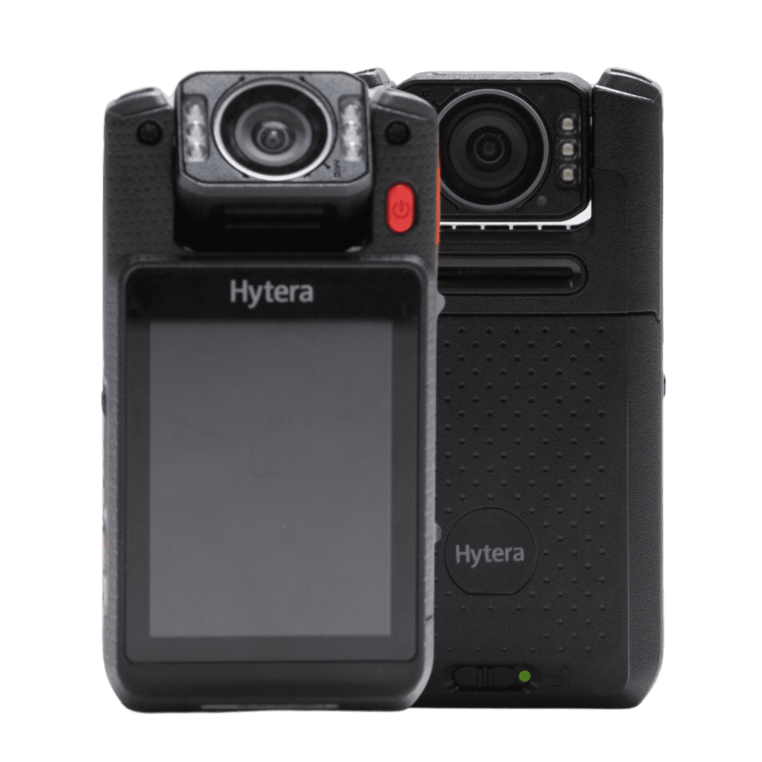 Hytera VM780 body camera back and front